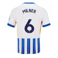 Maglia Calcio Brighton James Milner #6 Prima Divisa 2024-25 Manica Corta